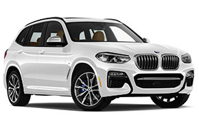 Example vehicle: BMW X3 Auto